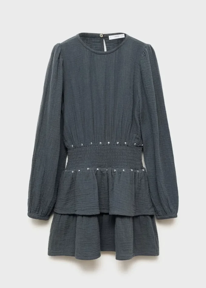 Šaty s volánky a flitry Šaty s volánky a flitry