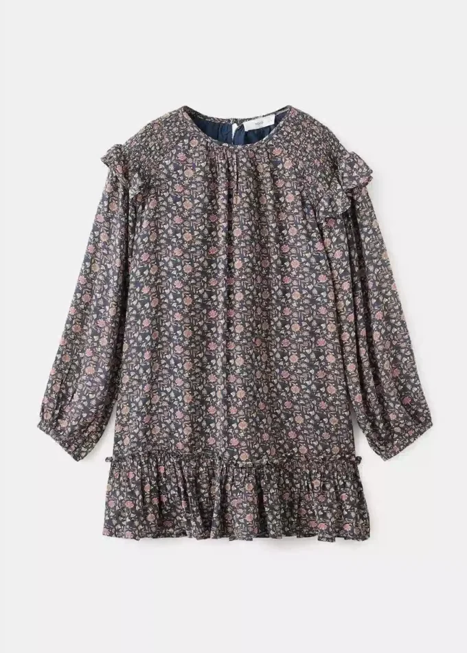 Šaty s volánky a potiskem Šaty s volánky a potiskem