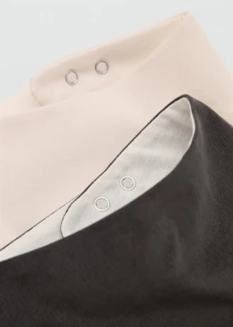 Balení 2 bavlněných bryndáků