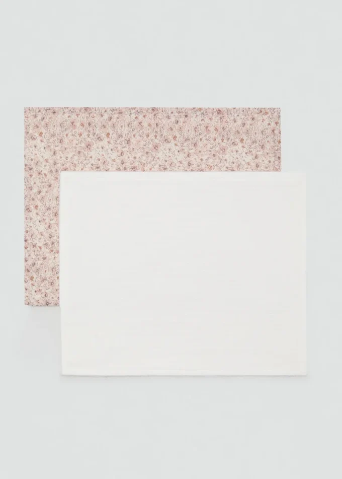 Balení 2 bavlněných šátků s potiskem Balení 2 bavlněných šátků s potiskem