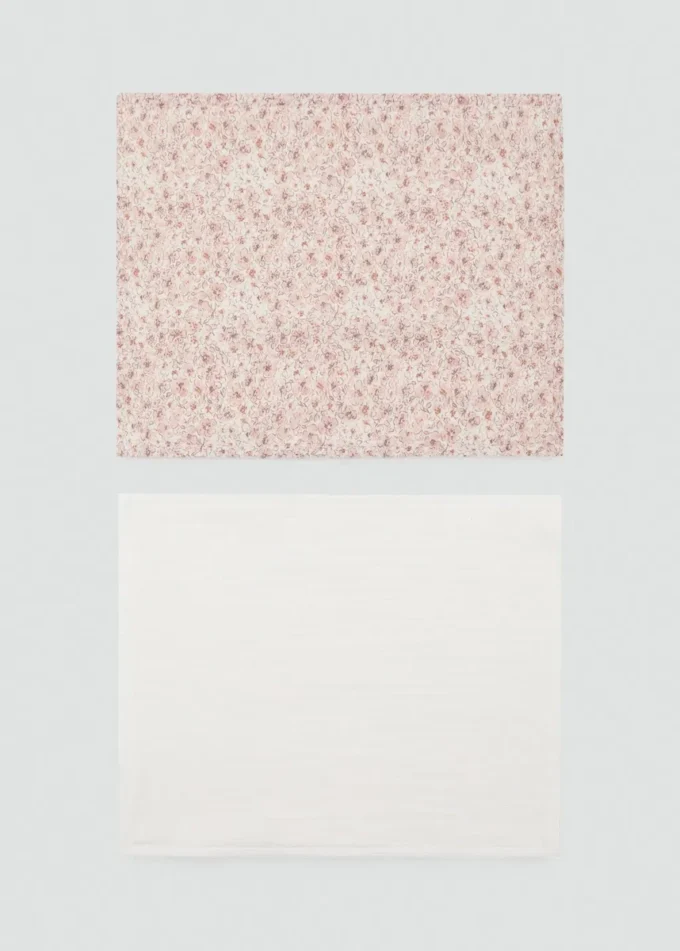 Balení 2 bavlněných šátků s potiskem Balení 2 bavlněných šátků s potiskem