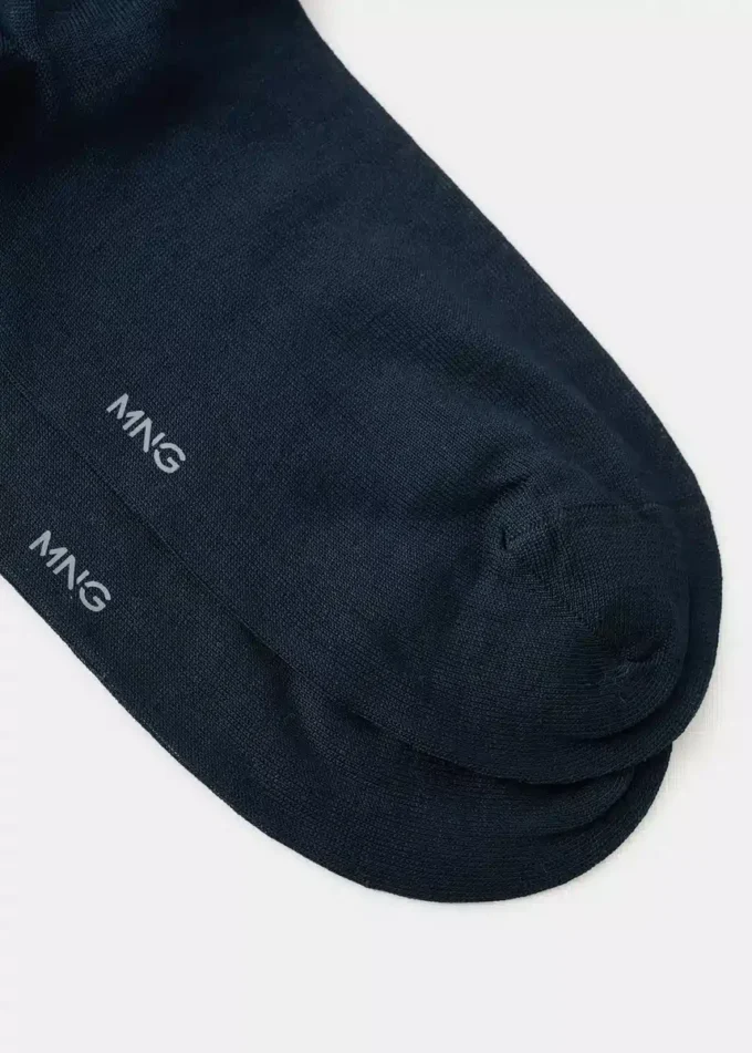 Balení 2 dlouhých bavlněných ponožek Balení 2 dlouhých bavlněných ponožek