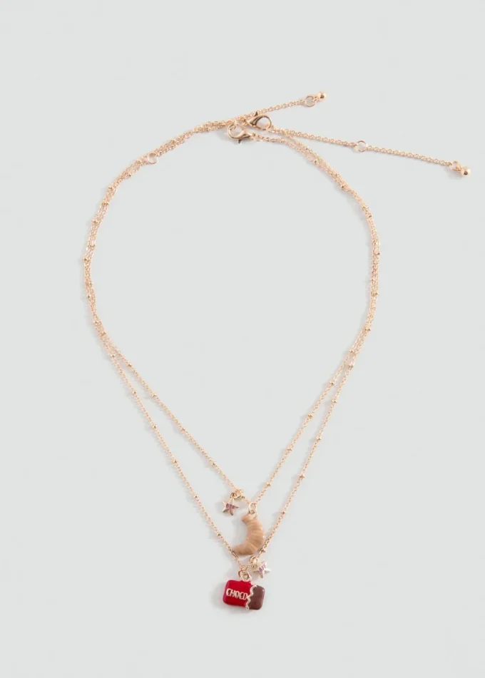 Balení 2 kusů náhrdelníků Balení 2 kusů náhrdelníků