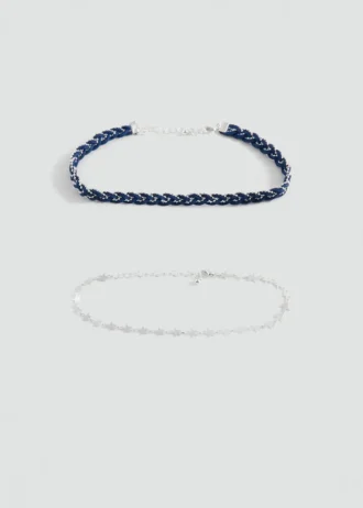 Balení 2 kusů náhrdelníků