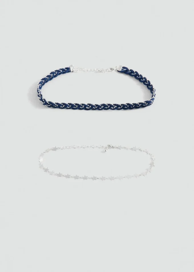 Balení 2 kusů náhrdelníků Balení 2 kusů náhrdelníků