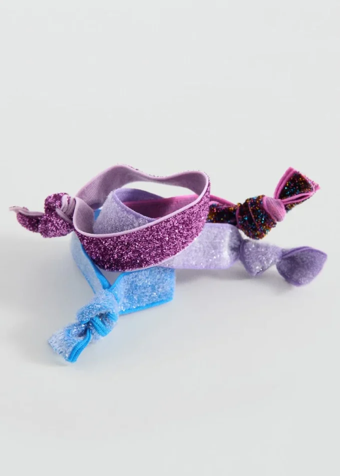 Balení 4 gumiček do vlasů