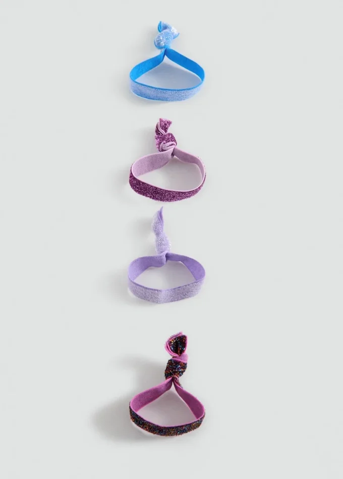 Balení 4 gumiček do vlasů