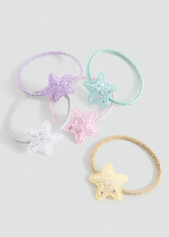 Balení 5 gumiček do vlasů