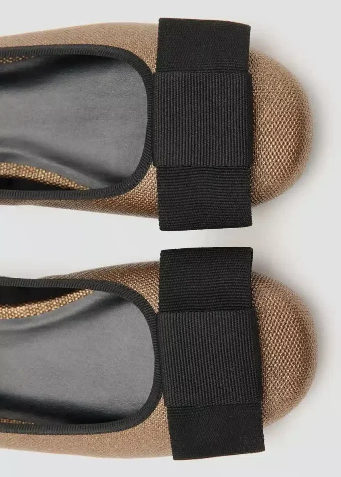 Baletní baleríny s mašličkami