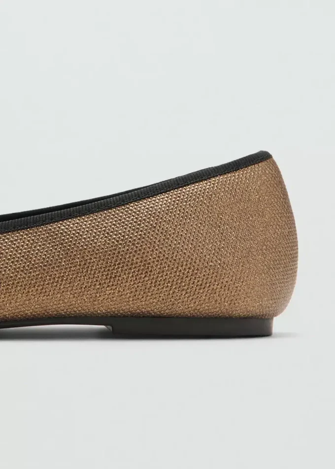 Baletní baleríny s mašličkami