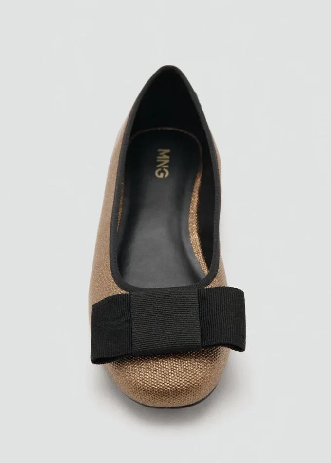 Baletní baleríny s mašličkami