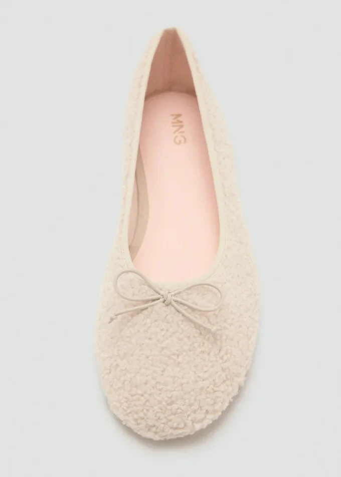 Baletní baleríny z ovčí kůže Baletní baleríny z ovčí kůže