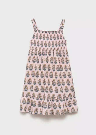 Bavlněné šaty s květinovým potiskem