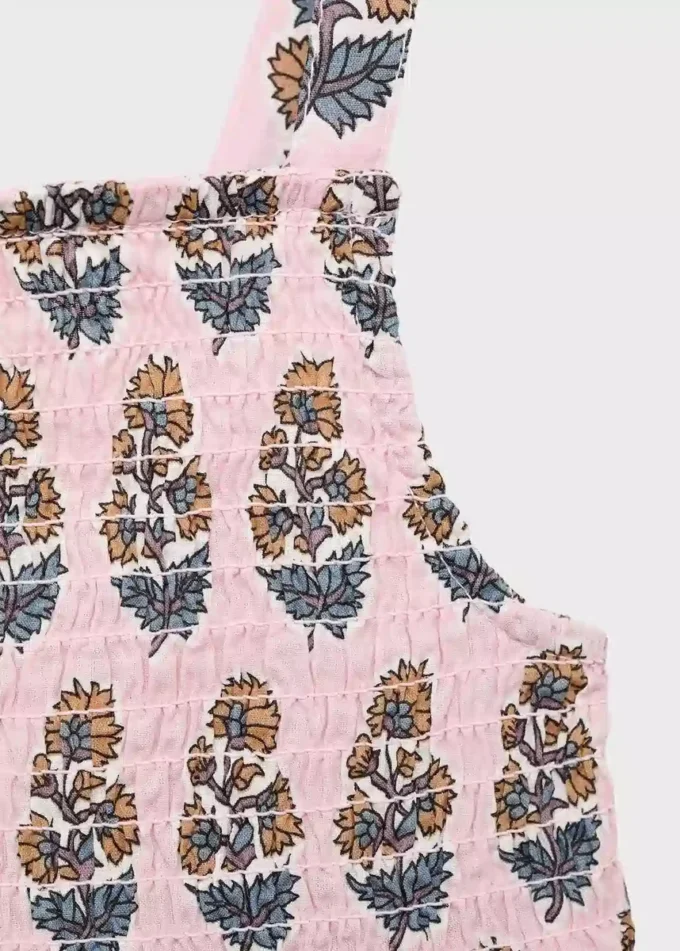 Bavlněné šaty s květinovým potiskem