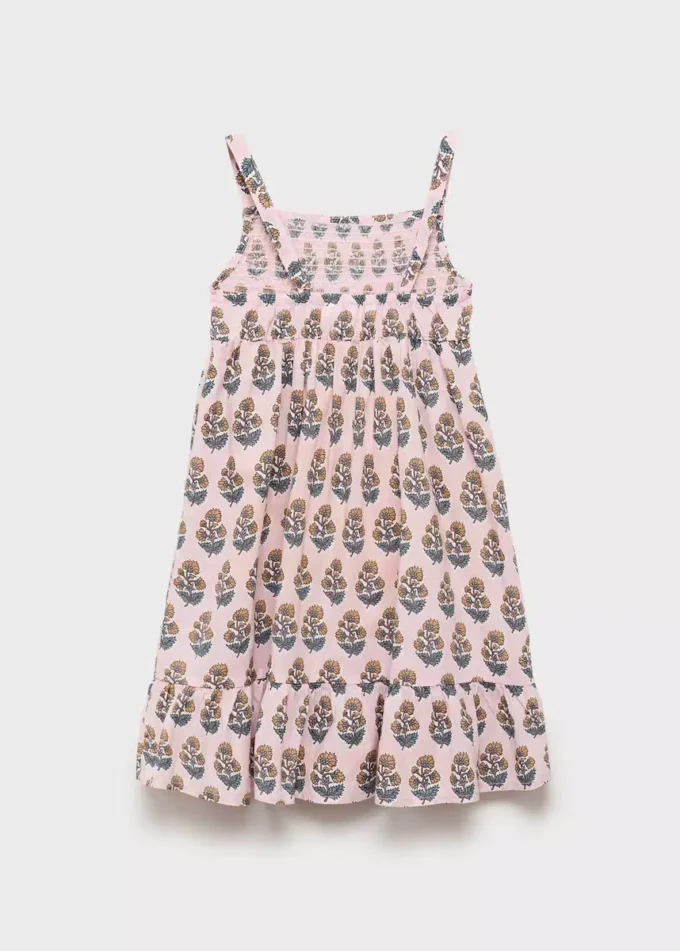 Bavlněné šaty s květinovým potiskem