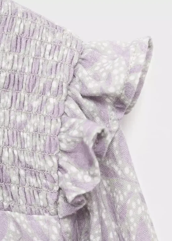 Bavlněné šaty s potiskem Bavlněné šaty s potiskem