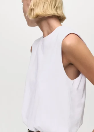 Bavlněný balónový top