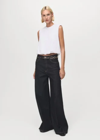 Bavlněný balónový top