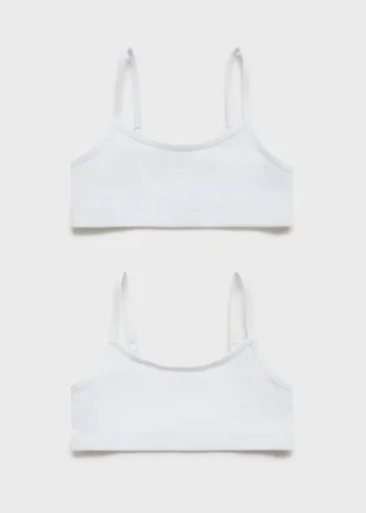 Bavlněná bandeau podprsenka