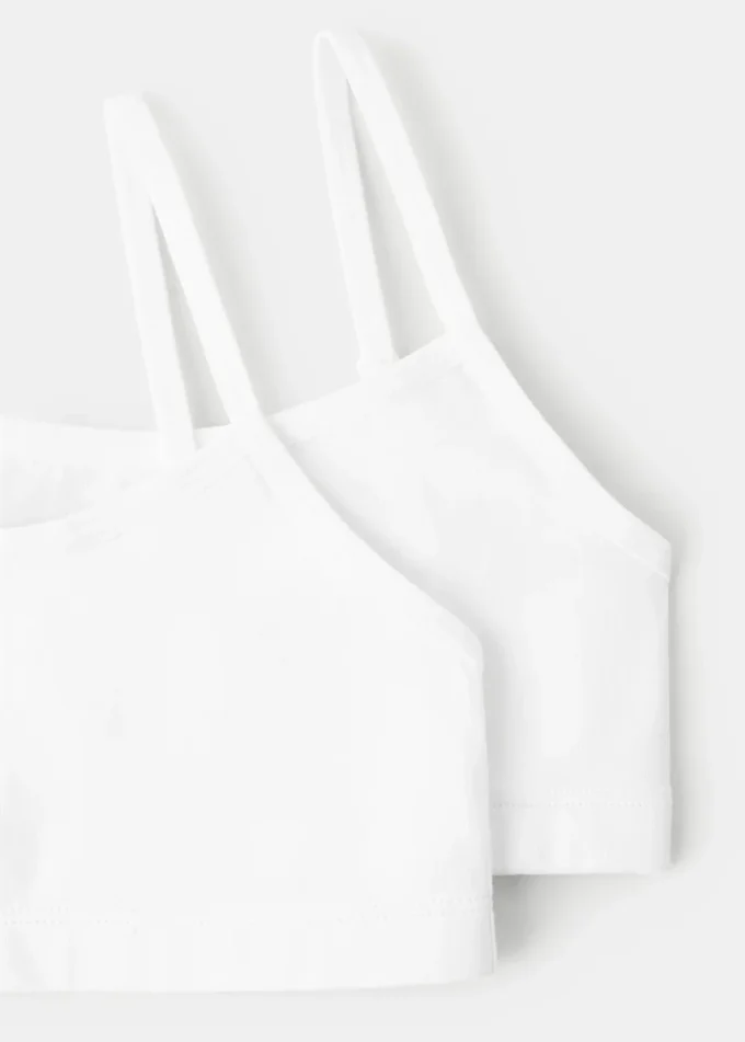 Bavlněná bandeau podprsenka