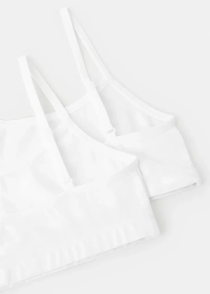 Bavlněná bandeau podprsenka