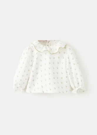 Bavlněná blůza s potiskem