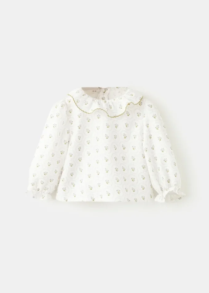 Bavlněná blůza s potiskem Bavlněná blůza s potiskem