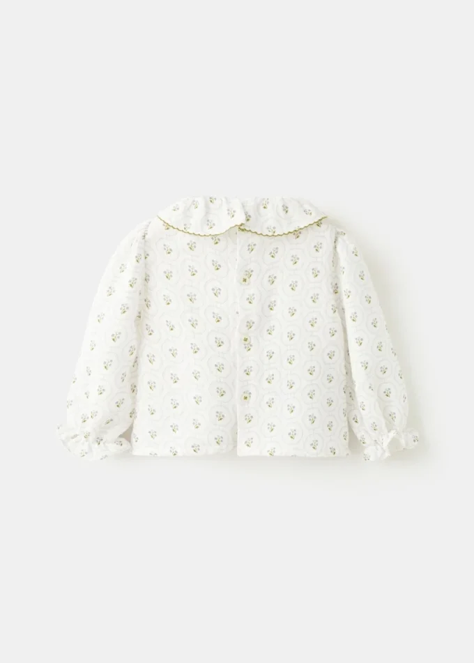 Bavlněná blůza s potiskem Bavlněná blůza s potiskem