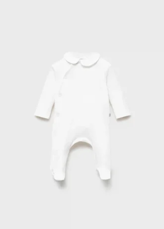 Bavlněné body s límečkem Peter Pan