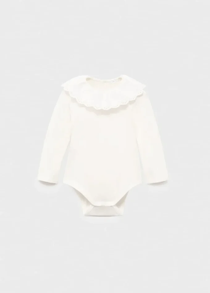 Bavlněné body s výstřihem babydoll Bavlněné body s výstřihem babydoll