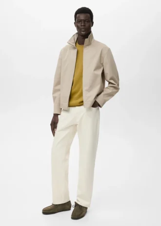 Bavlněná bunda na zip