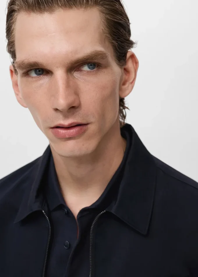 Bavlněná bunda na zip Bavlněná bunda na zip