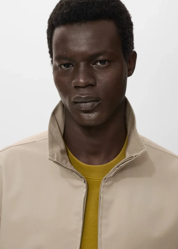 Bavlněná bunda na zip Bavlněná bunda na zip