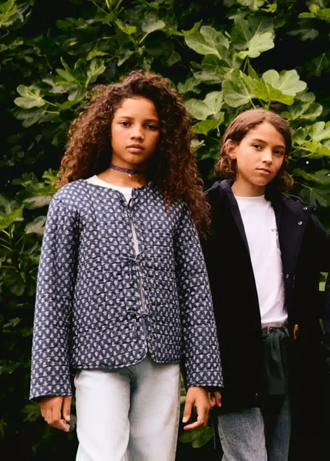 Bavlněná bunda s potiskem Bavlněná bunda s potiskem