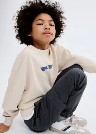 Bavlněné cargo kalhoty