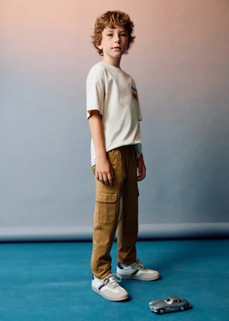 Bavlněné cargo kalhoty