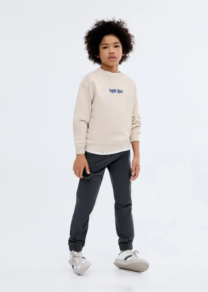 Bavlněné cargo kalhoty