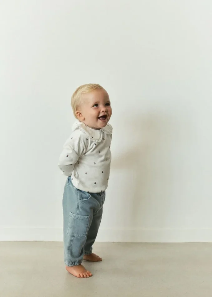 Bavlněné cargo kalhoty