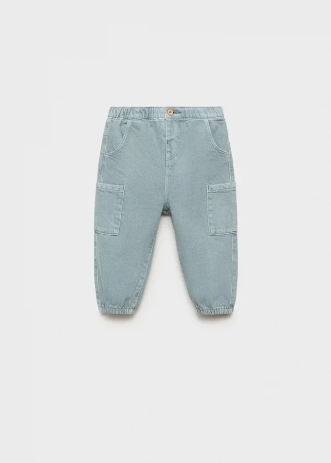 Bavlněné cargo kalhoty