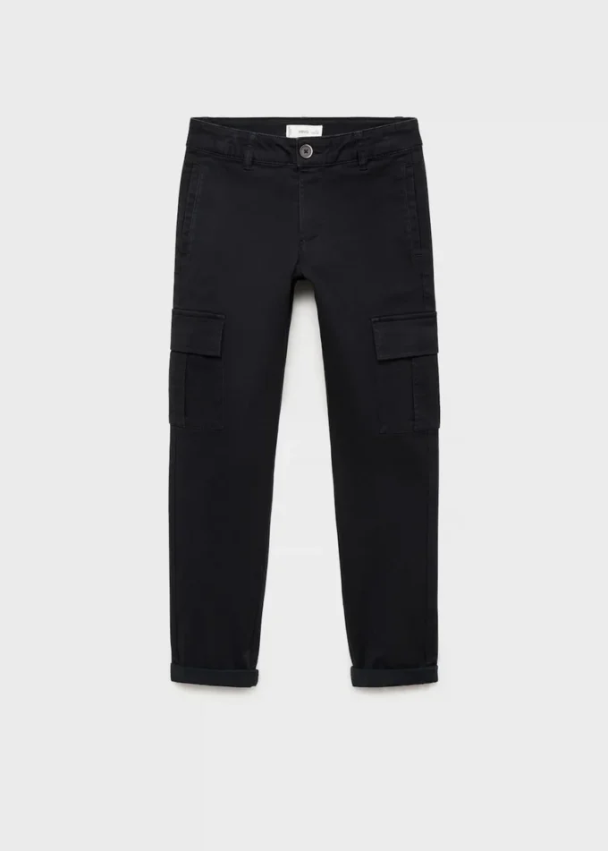 Bavlněné cargo kalhoty
