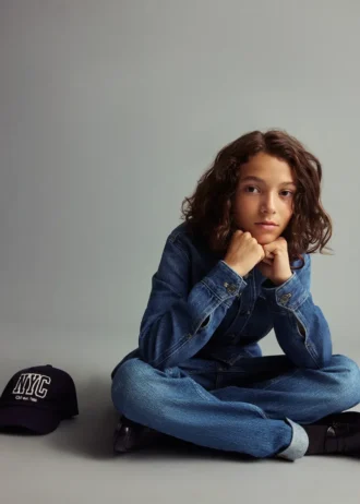 Bavlněná džínová bunda