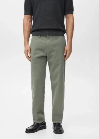 Bavlněné džíny s pravidelným střihem