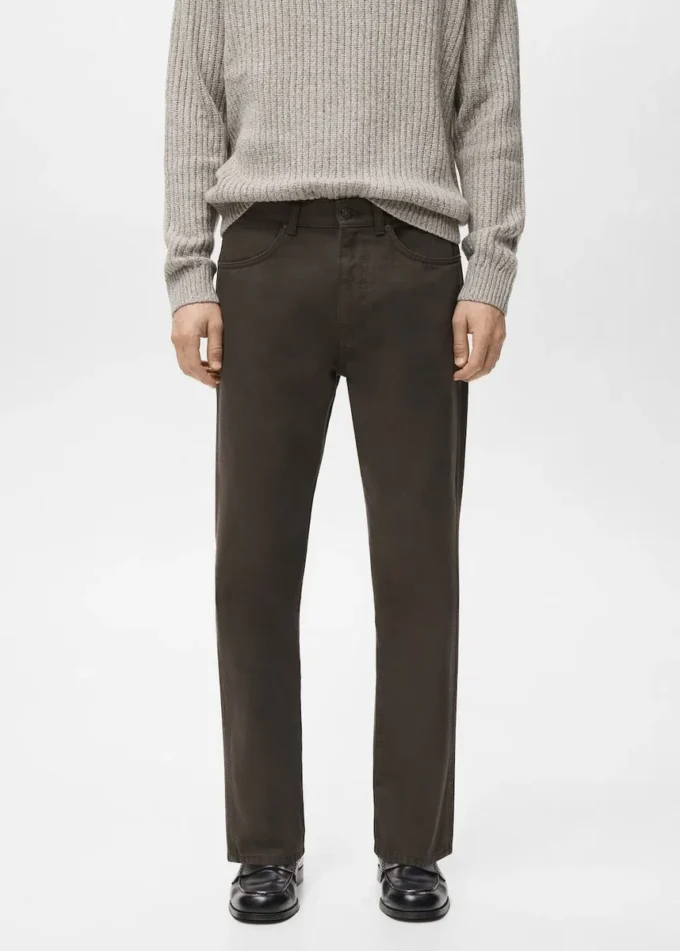 Bavlněné džíny s pravidelným střihem Bavlněné džíny s pravidelným střihem