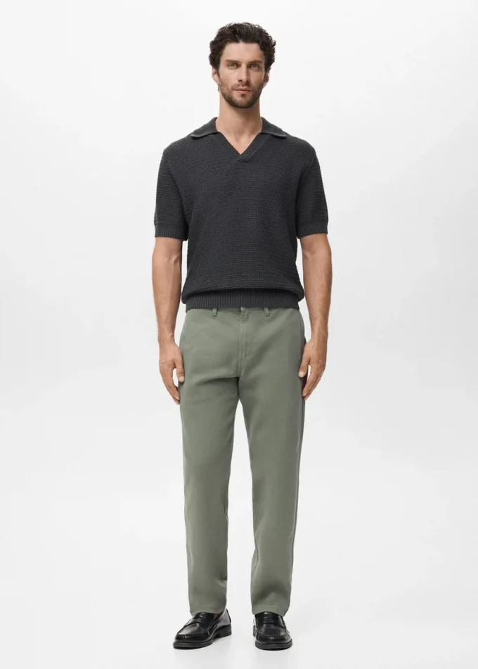 Bavlněné džíny s pravidelným střihem Bavlněné džíny s pravidelným střihem