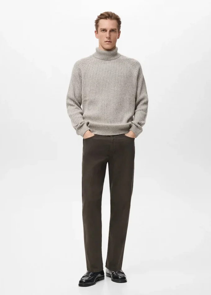 Bavlněné džíny s pravidelným střihem Bavlněné džíny s pravidelným střihem