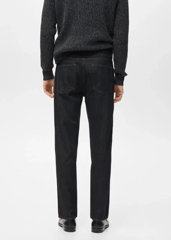 Bavlněné džíny s pravidelným střihem Bavlněné džíny s pravidelným střihem