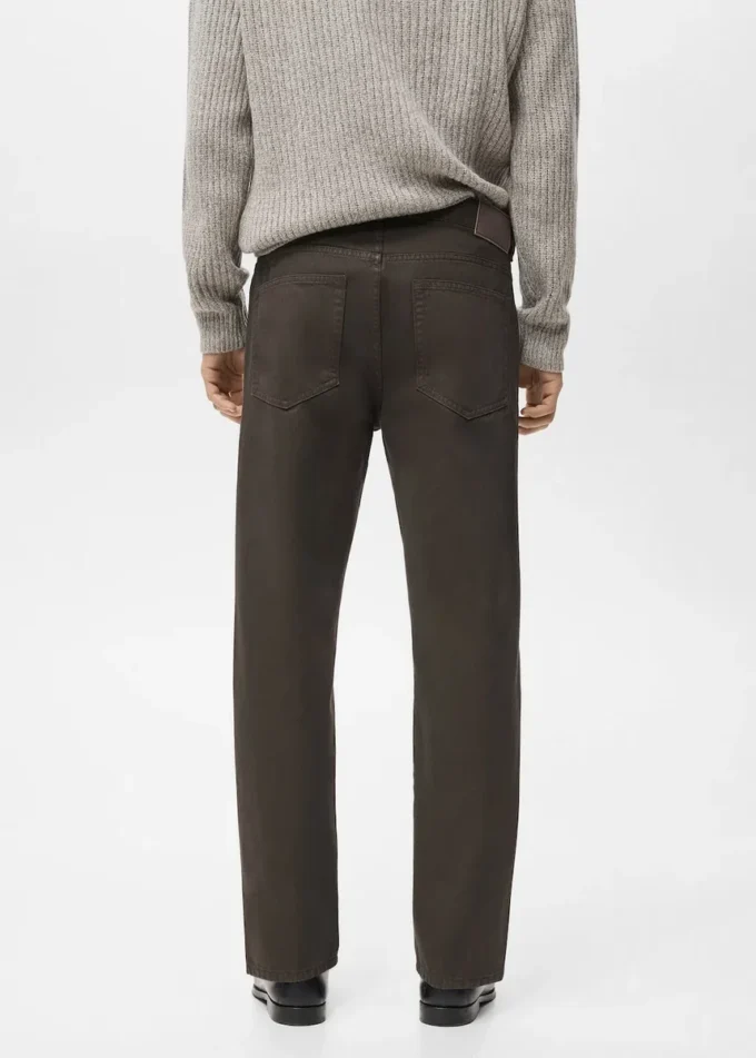 Bavlněné džíny s pravidelným střihem Bavlněné džíny s pravidelným střihem