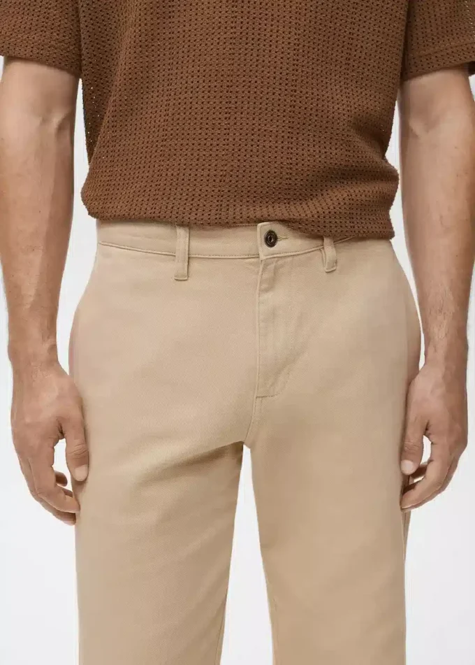 Bavlněné džíny s pravidelným střihem Bavlněné džíny s pravidelným střihem