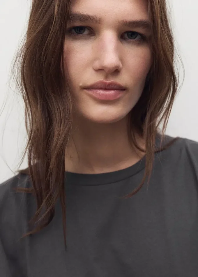 Bavlněné dvoudílné pyžamo s krátkými rukávy Bavlněné dvoudílné pyžamo s krátkými rukávy