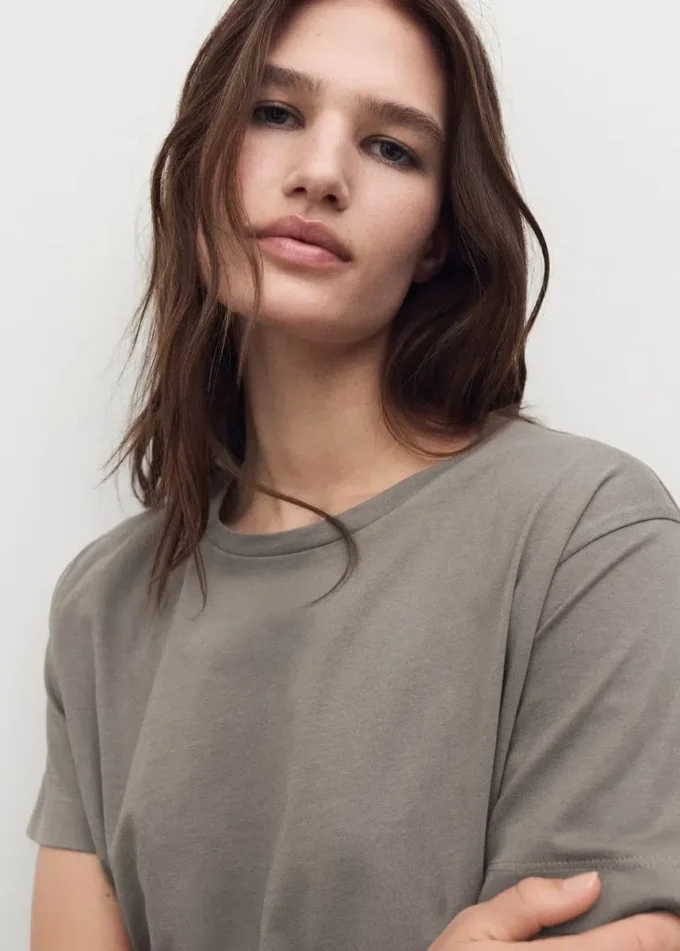 Bavlněné dvoudílné pyžamo s krátkými rukávy Bavlněné dvoudílné pyžamo s krátkými rukávy